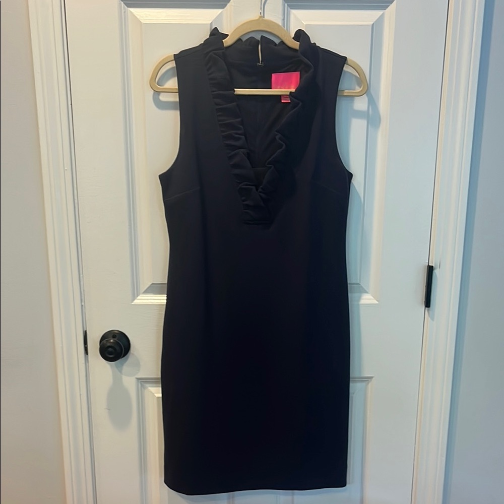 Lilly Pulitzer Navy Sheath Dress